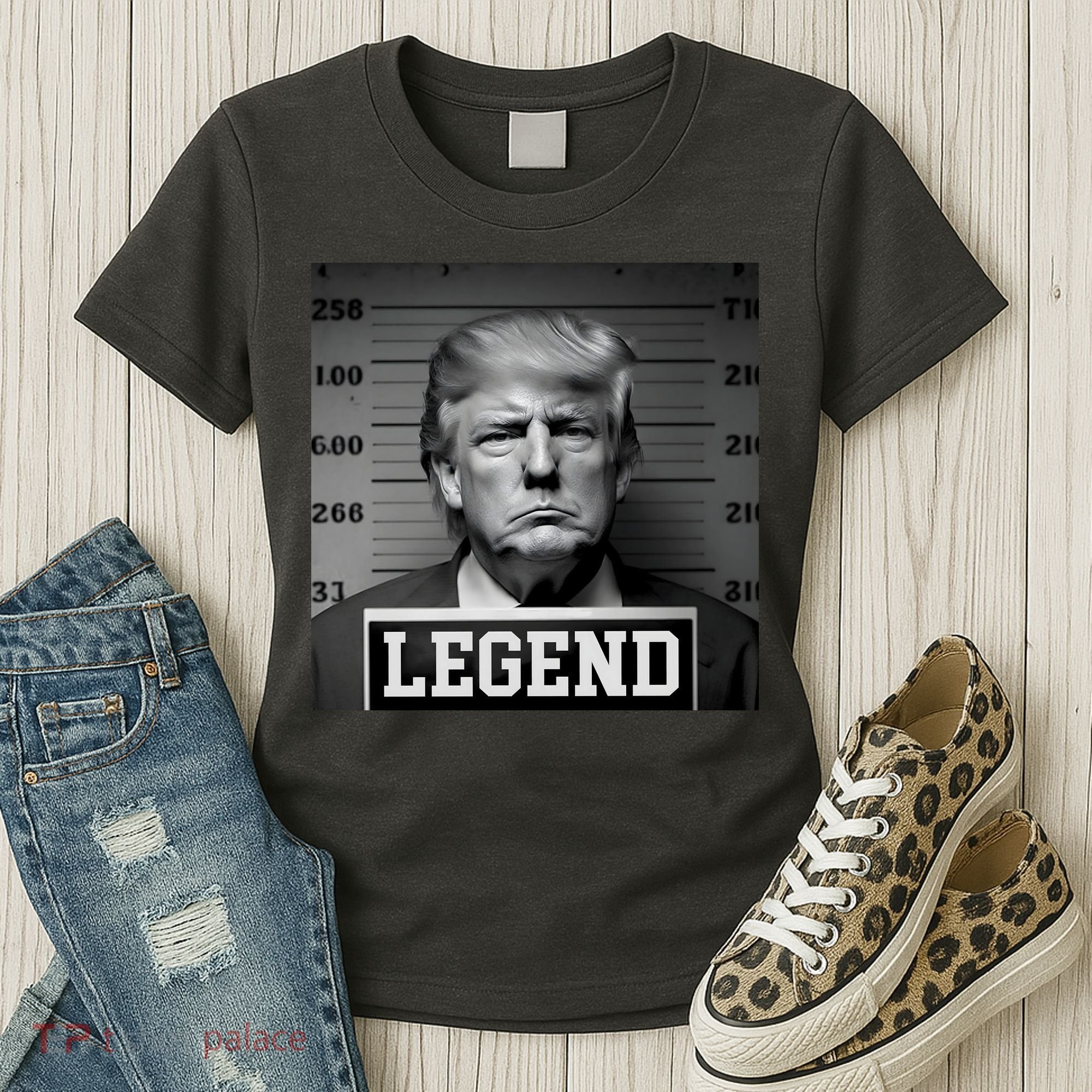 Donald Trump Mugshot Legend Women's T-Shirt