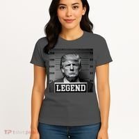 Donald Trump Mugshot Legend Women's T-Shirt thumb 4