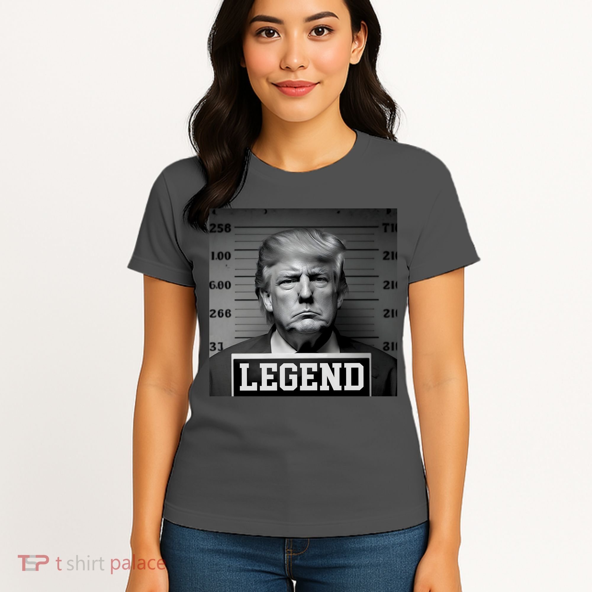 Donald Trump Mugshot Legend Women's T-Shirt