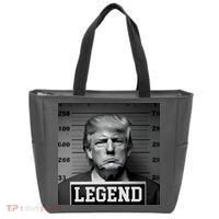 Donald Trump Mugshot Legend Tote Bag thumb 0