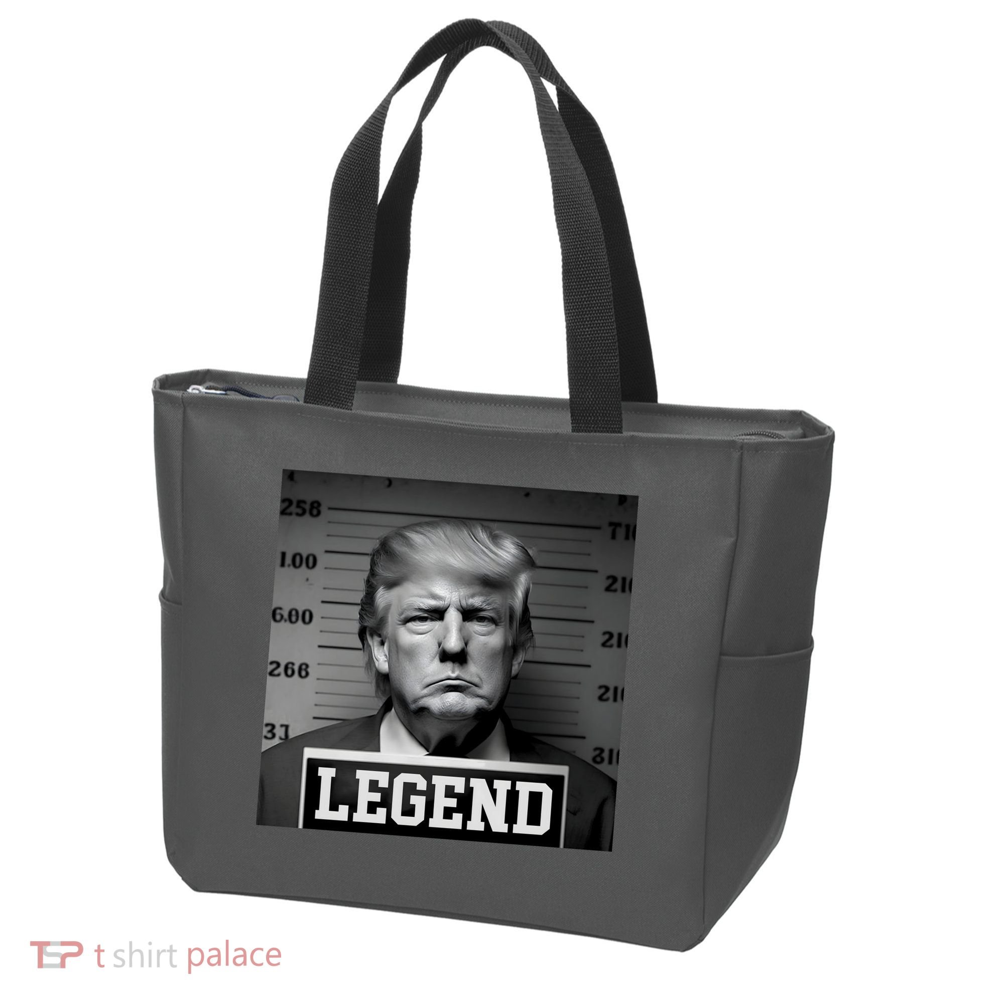 Donald Trump Mugshot Legend Tote Bag