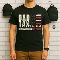 Dad Tax Making Sure It's Not Usa Flag Daddy Tax T-Shirt thumb 6