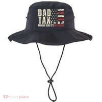 Dad Tax Making Sure It's Not Usa Flag Daddy Tax Bucket Hat thumb 0