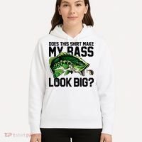 Does This Make My Bass Look Big Funny Fishing Hoodie thumb 5