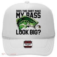 Does This Make My Bass Look Big Funny Fishing Hat thumb 0