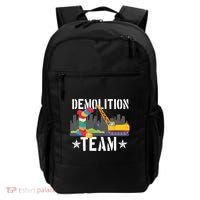 Demolition Team Master Builder Building Blocks Bricklayer Backpack thumb 0