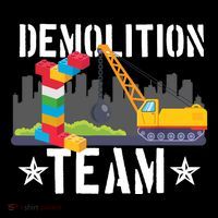 Demolition Team Master Builder Building Blocks Bricklayer Coffee Mug thumb 5