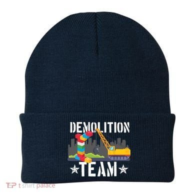 Demolition Team Master Builder Building Blocks Bricklayer Beanie