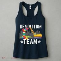 Demolition Team Master Builder Building Blocks Bricklayer Women's Tank Top thumb 3