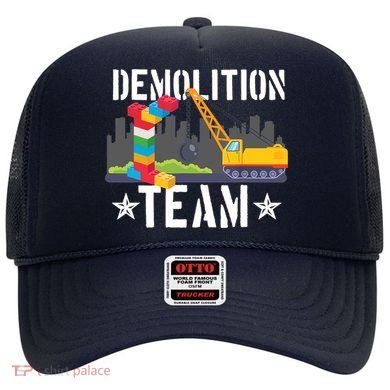 Demolition Team Master Builder Building Blocks Bricklayer Hat