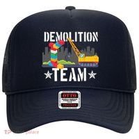 Demolition Team Master Builder Building Blocks Bricklayer Hat thumb 0