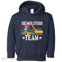 Demolition Team Master Builder Building Blocks Bricklayer Toddler Hoodie thumb 0