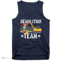Demolition Team Master Builder Building Blocks Bricklayer Tank Top thumb 0