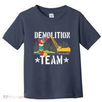 Demolition Team Master Builder Building Blocks Bricklayer Toddler T-Shirt thumb 0