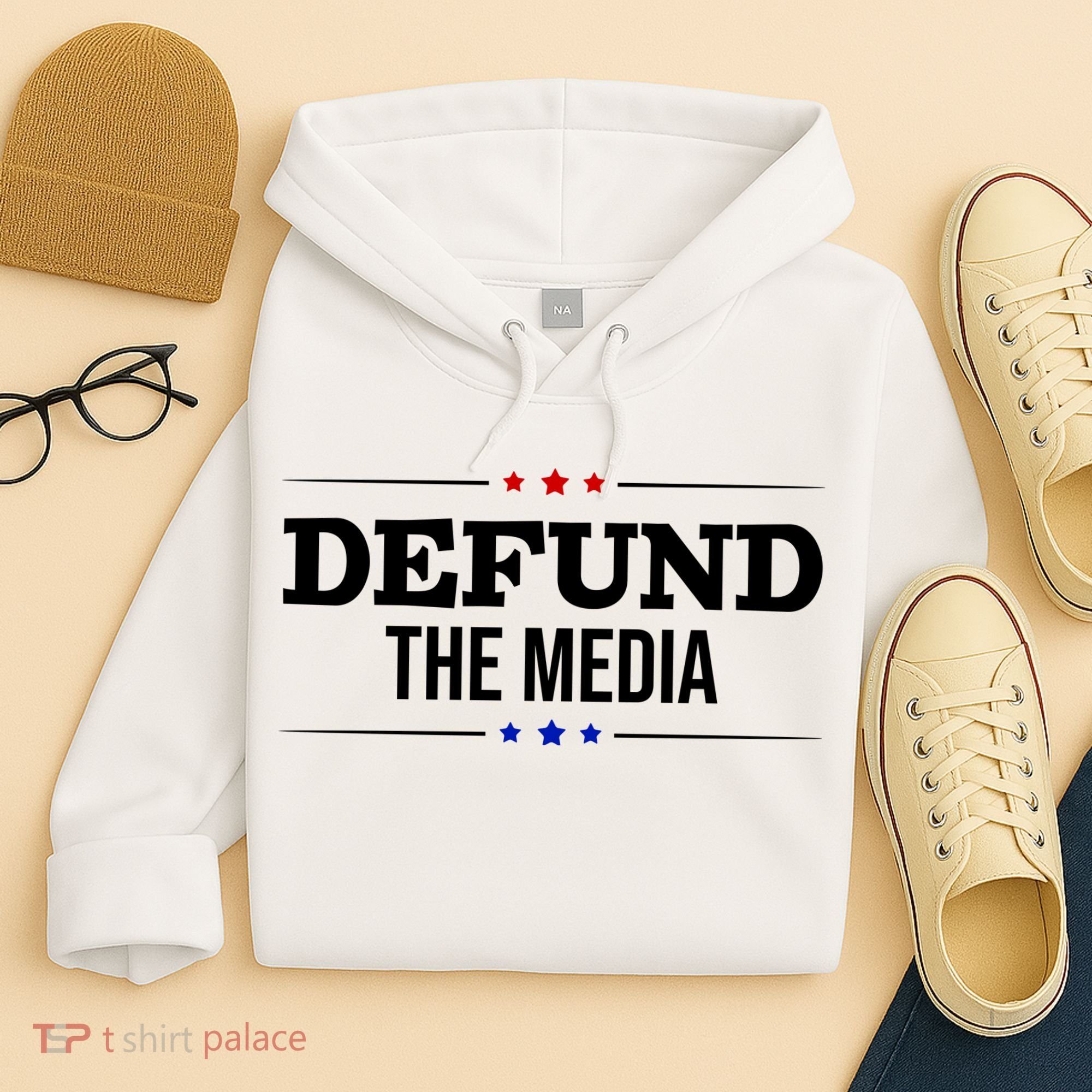 Defund The Media USA Hoodie