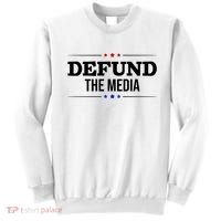 Defund The Media USA Sweatshirt thumb 0