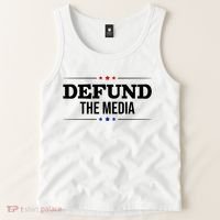 Defund The Media USA Tank Top thumb 2