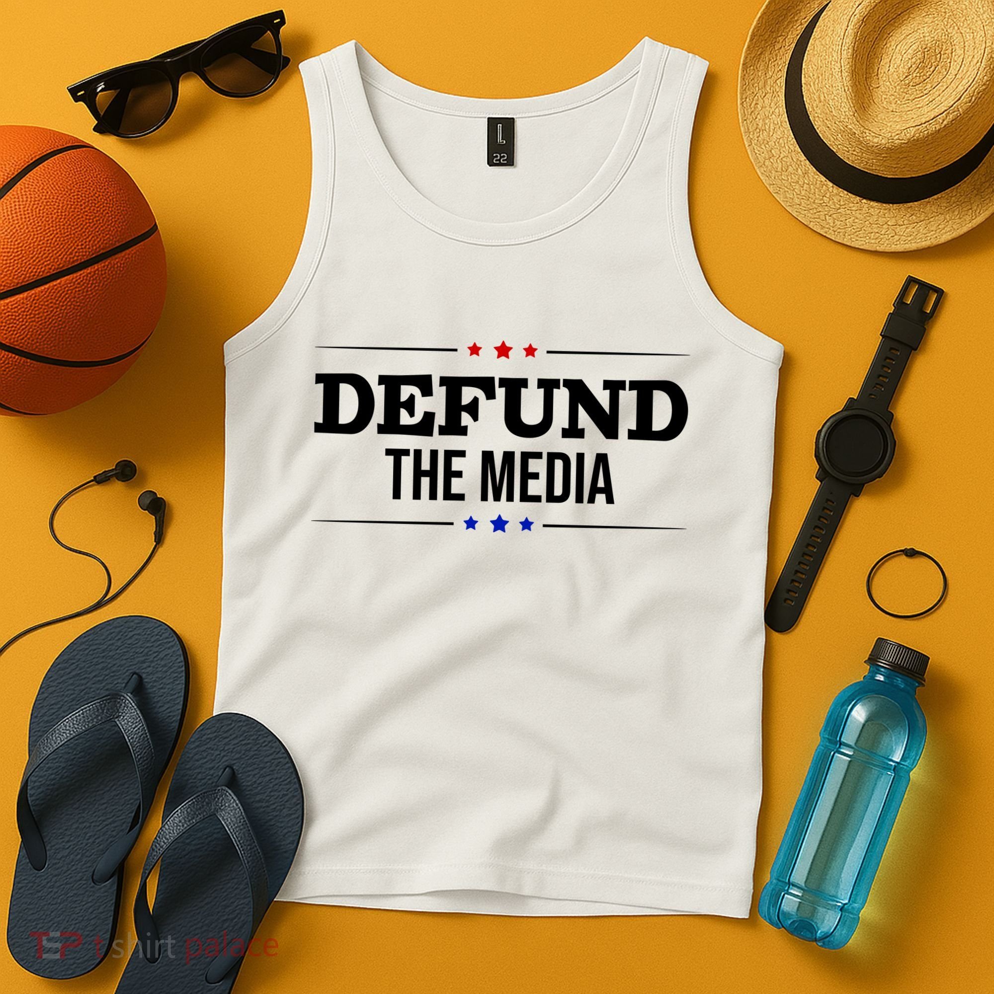 Defund The Media USA Tank Top