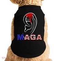 Donald Trump Maga Gun Shot To The Ear Doggie Tank thumb 0