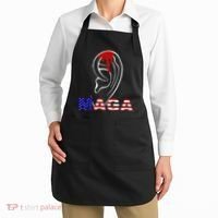 Donald Trump Maga Gun Shot To The Ear Apron thumb 2