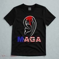 Donald Trump Maga Gun Shot To The Ear T-Shirt thumb 5