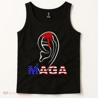 Donald Trump Maga Gun Shot To The Ear Tank Top thumb 2