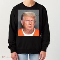 Donald Trump Mugshot MAGA 2024 Front & Back Women's Sweatshirt thumb 0