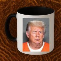 Donald Trump Mugshot MAGA 2024 Front & Back Coffee Mug thumb 2