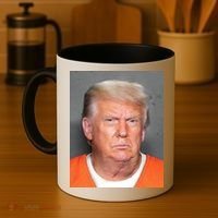 Donald Trump Mugshot MAGA 2024 Front & Back Coffee Mug thumb 4