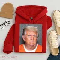 Donald Trump Mugshot MAGA 2024 Front & Back Hoodie thumb 4