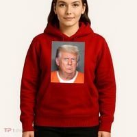 Donald Trump Mugshot MAGA 2024 Front & Back Hoodie thumb 5