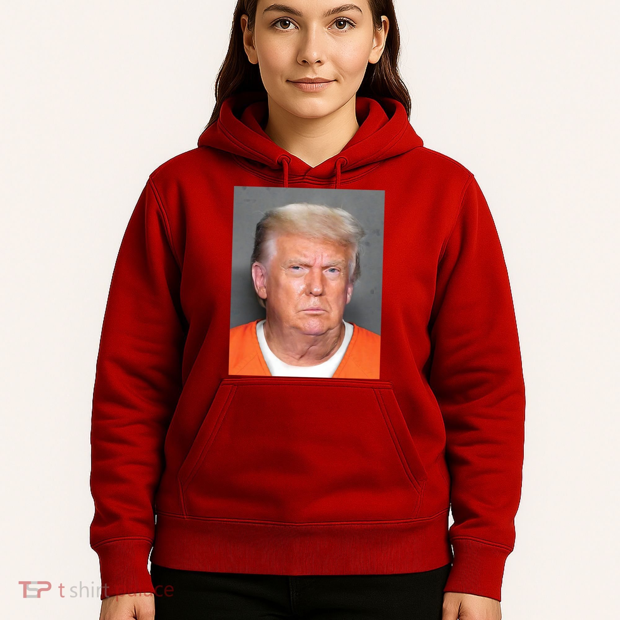 Donald Trump Mugshot MAGA 2024 Front & Back Hoodie