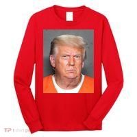 Donald Trump Mugshot MAGA 2024 Front & Back Long Sleeve Shirt thumb 0