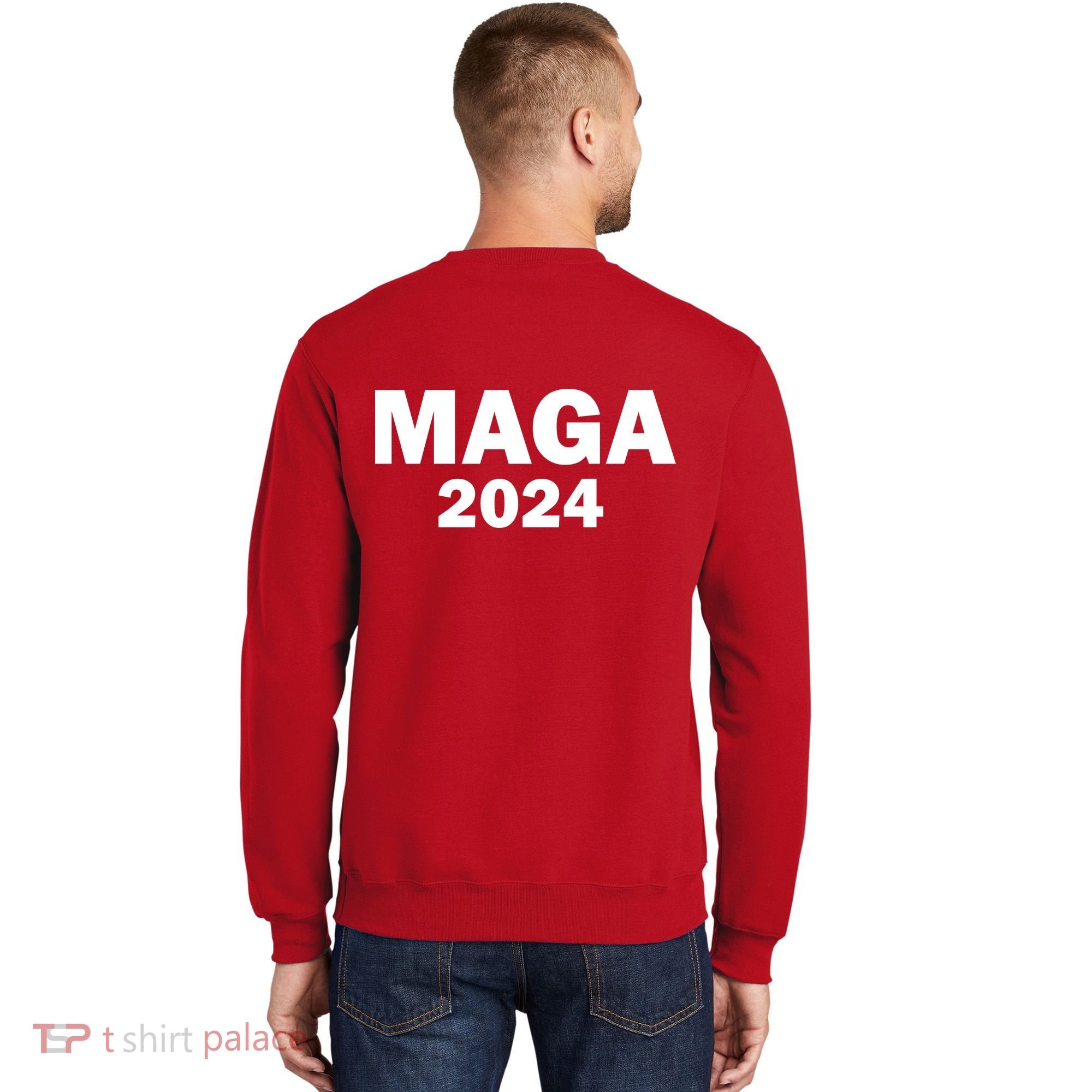 Donald Trump Mugshot MAGA 2024 Front & Back Sweatshirt