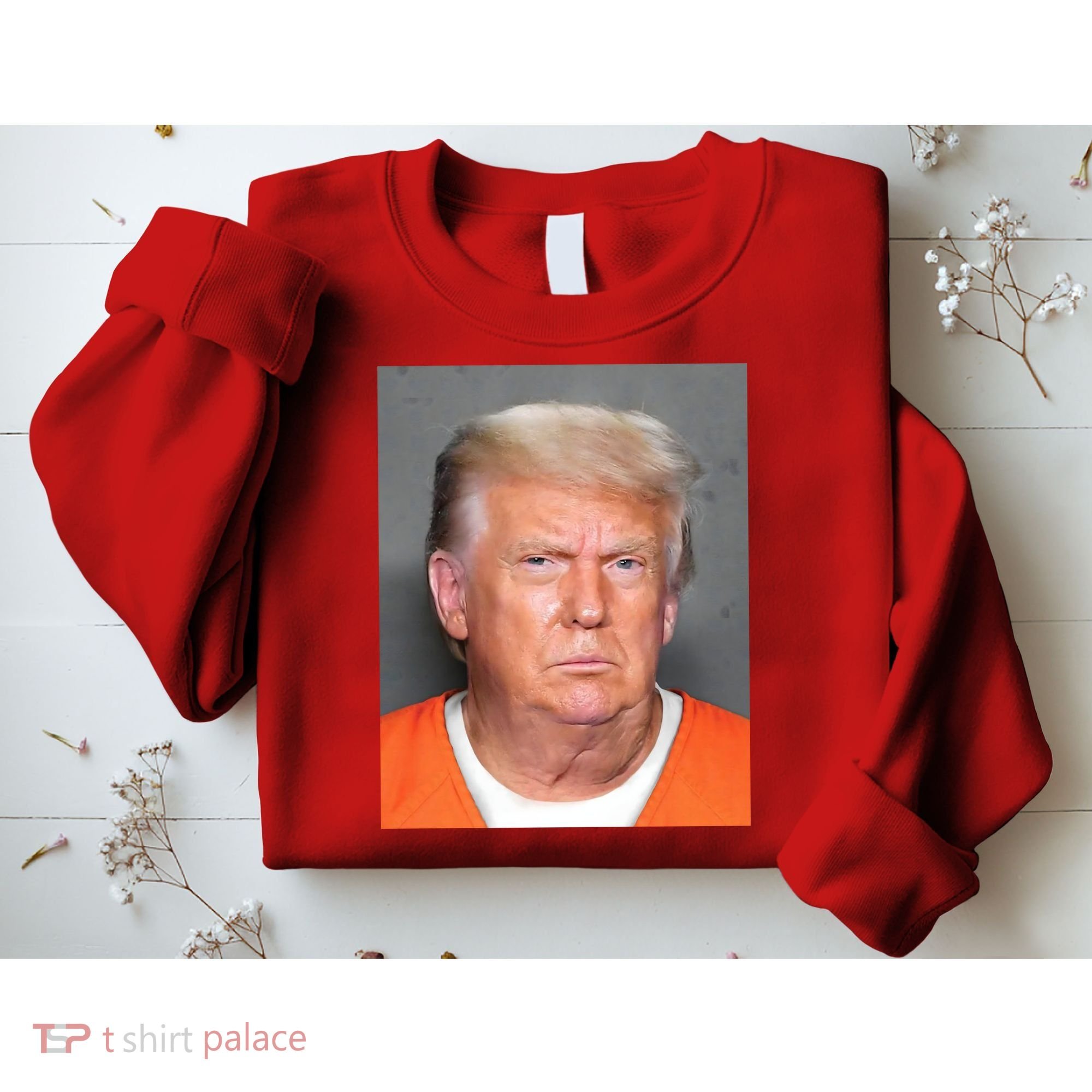 Donald Trump Mugshot MAGA 2024 Front & Back Sweatshirt