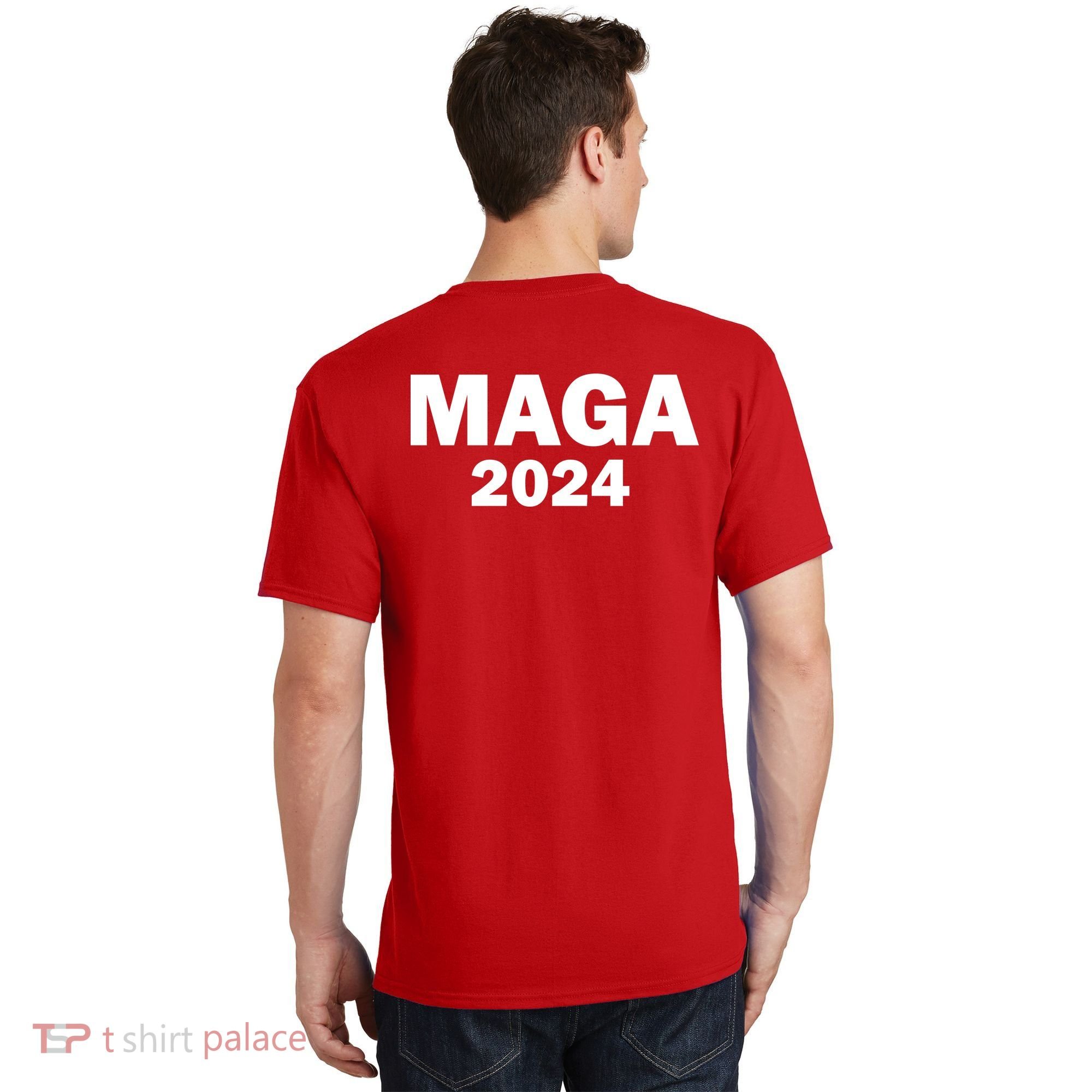 Donald Trump Mugshot MAGA 2024 Front & Back T-Shirt