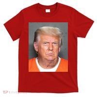 Donald Trump Mugshot MAGA 2024 Front & Back T-Shirt thumb 0