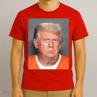 Donald Trump Mugshot MAGA 2024 Front & Back T-Shirt thumb 3