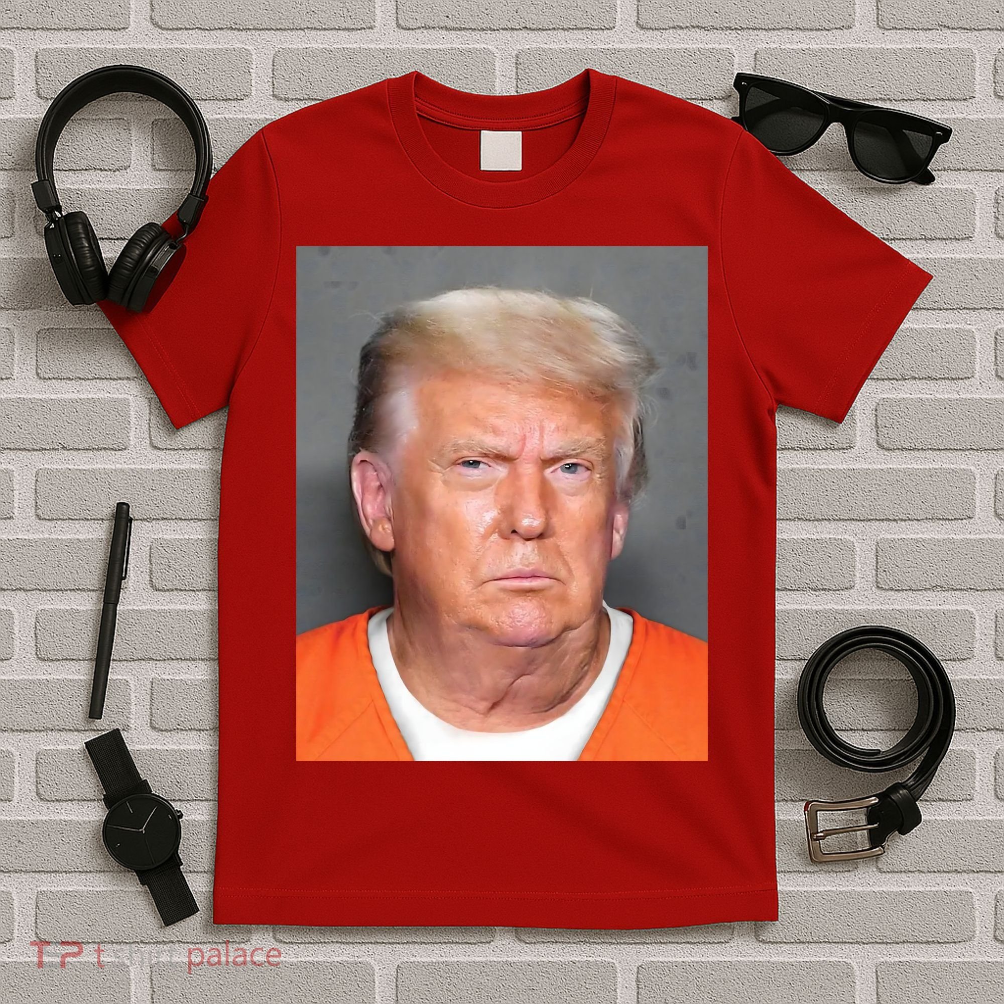 Donald Trump Mugshot MAGA 2024 Front & Back T-Shirt