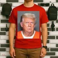 Donald Trump Mugshot MAGA 2024 Front & Back T-Shirt thumb 6