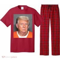 Donald Trump Mugshot MAGA 2024 Front & Back Pajama Set thumb 0