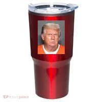 Donald Trump Mugshot MAGA 2024 Front & Back Tumbler thumb 0