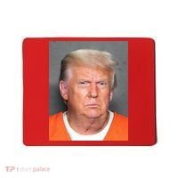 Donald Trump Mugshot MAGA 2024 Front & Back Mousepad thumb 0