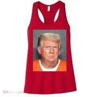 Donald Trump Mugshot MAGA 2024 Front & Back Women's Tank Top thumb 0