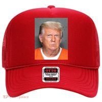 Donald Trump Mugshot MAGA 2024 Front & Back Hat thumb 0