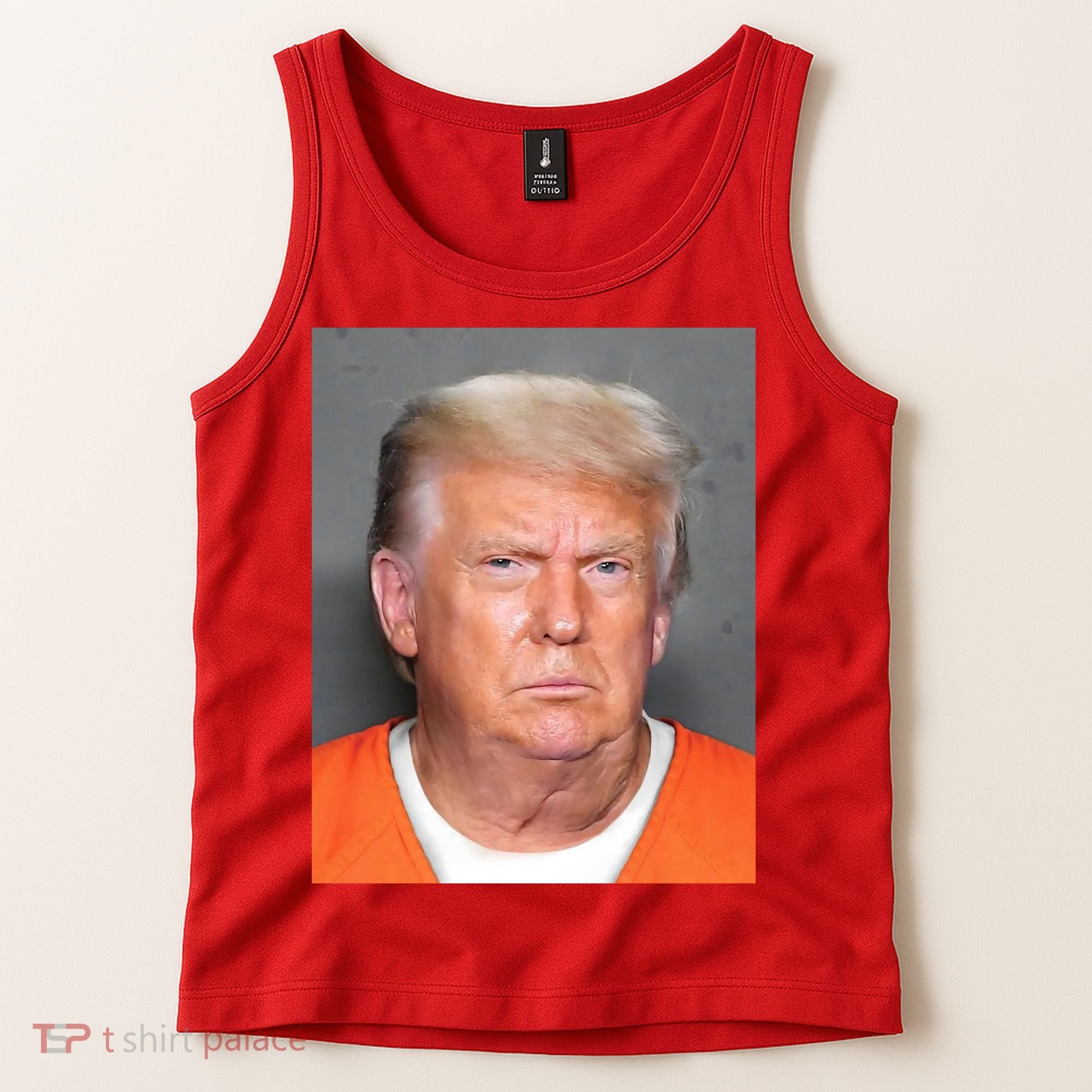 Donald Trump Mugshot MAGA 2024 Front & Back Tank Top