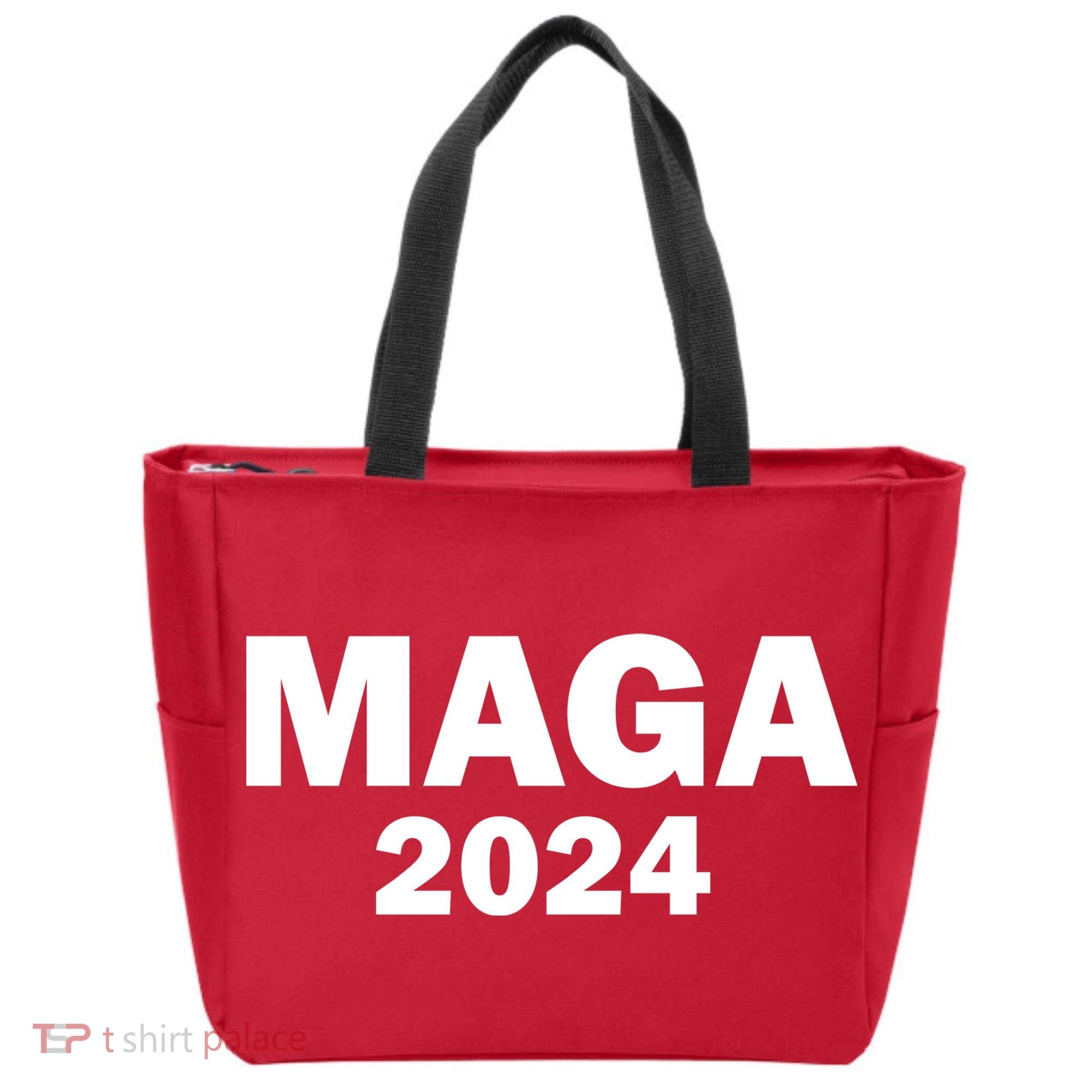 Donald Trump Mugshot MAGA 2024 Front & Back Tote Bag