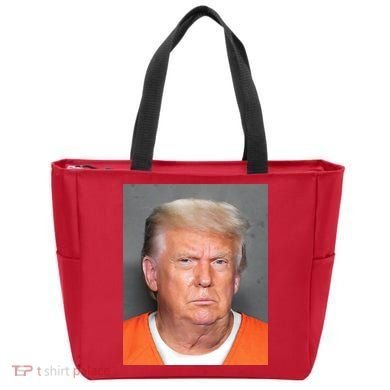 Donald Trump Mugshot MAGA 2024 Front & Back Tote Bag