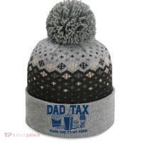 Dad Tax Making Sure Its Not Poison The Baniff Cuffed Pom Beanie thumb 0