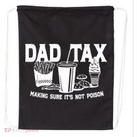 Dad Tax Making Sure Its Not Poison Drawstring Bag thumb 0